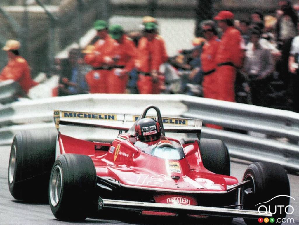 Gilles Villeneuve at Monaco, in 1979